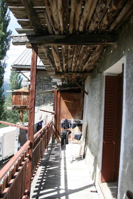 Chalet Avec Vue Sur Le Fort De Chateau Queyras Buitenkant foto
