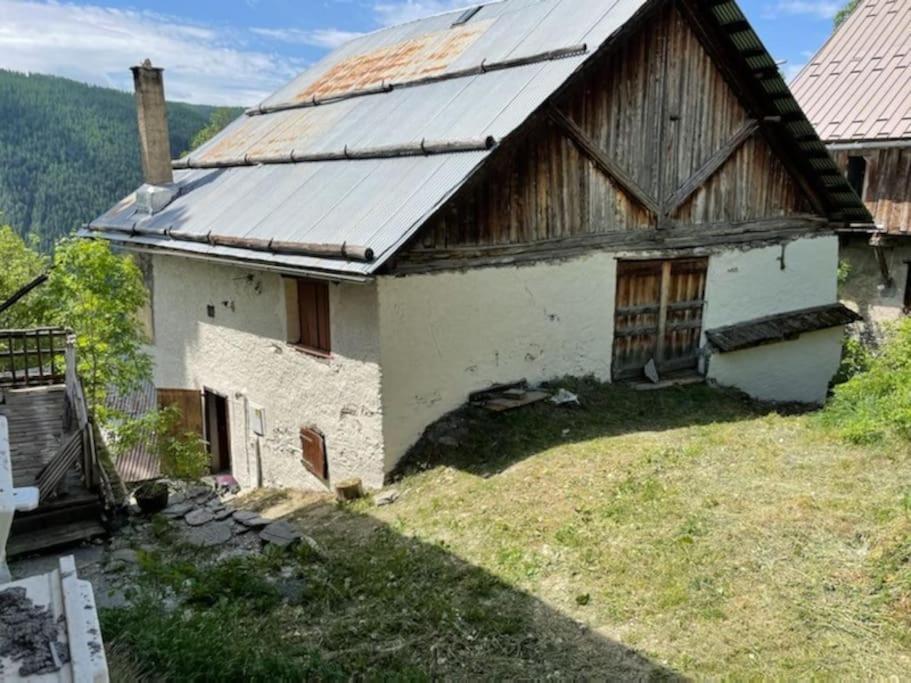 Chalet Avec Vue Sur Le Fort De Chateau Queyras Buitenkant foto